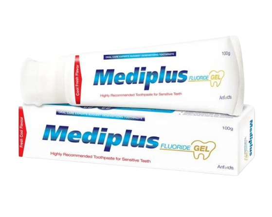 Mediplus Fluoride Gel Toothpaste 100gm