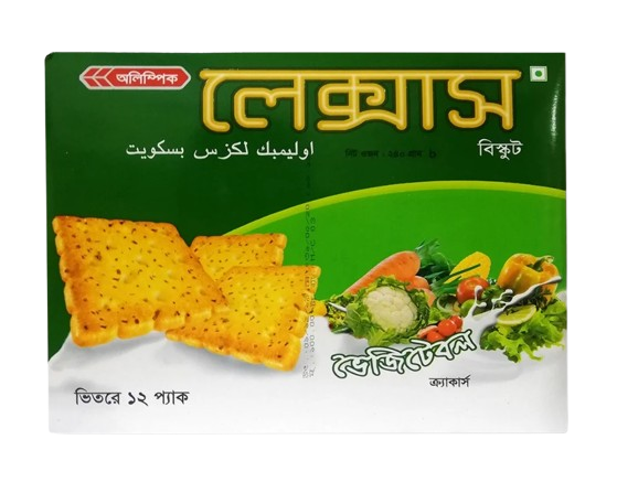 Olympic Lexus Vegetable Crackers 216gm