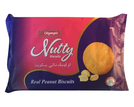 Olympic Nutty Peanut Biscuits 175gm