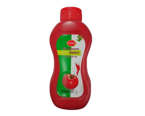Pran Hot Tomato Sauce 500(±50)gm