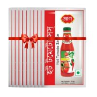 Pran Hot Tomato Sauce Sachet 8gm 10Pcs