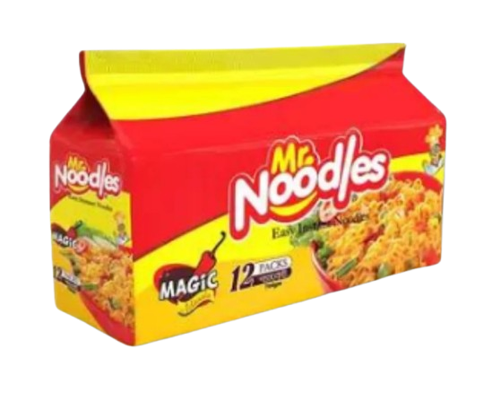 Pran Mr. Noodles Magic Masala Pack 744gm (12Pcs)