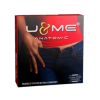 U&Me Anatomic Condom 3Pcs