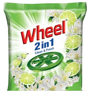 Wheel Clean & Fresh 2in1 Detergent Powder 500gm